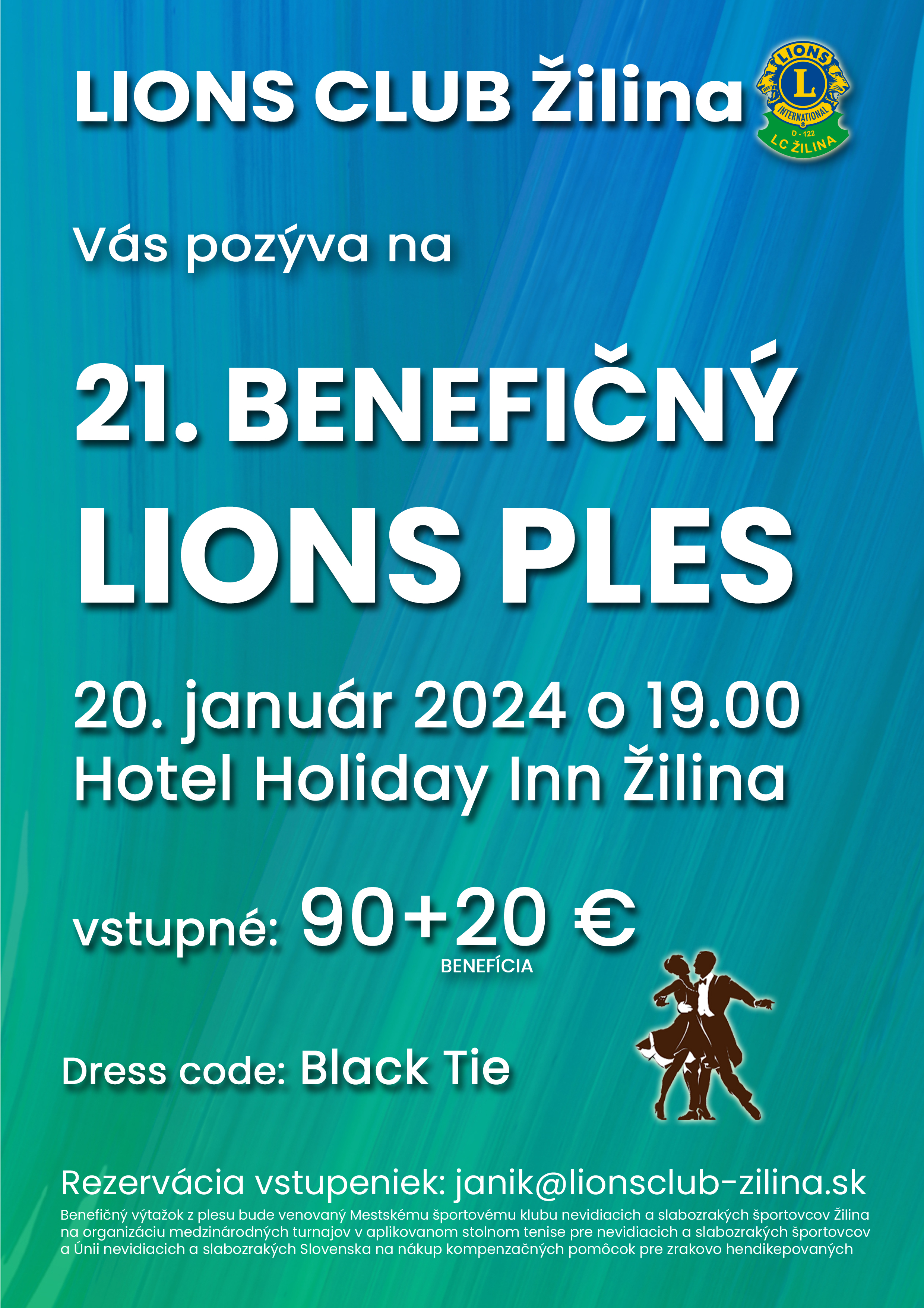 Ples LIONS CLUB Žilina 2024