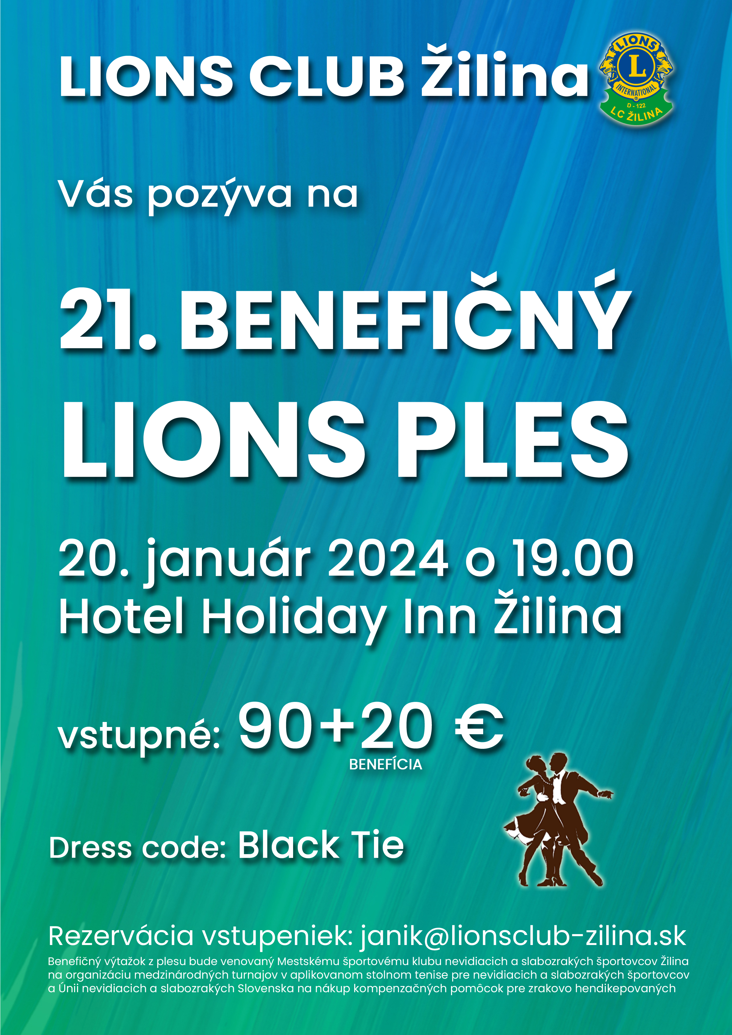 Ples LIONS CLUB Žilina 2024