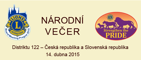 Národní večer 2015
