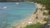 pláže ostrova Oahu