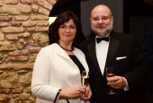 1. viceprezident Miroslav Hříbal s partnerkou